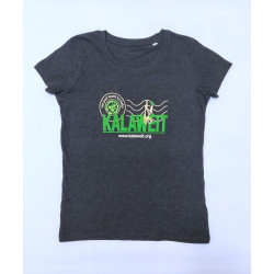 T Shirt Kalaweit Gris Femme Octobre 2023